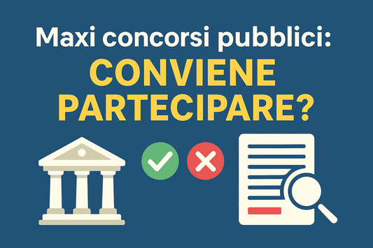 Maxi concorsi pubblici: conviene partecipare?