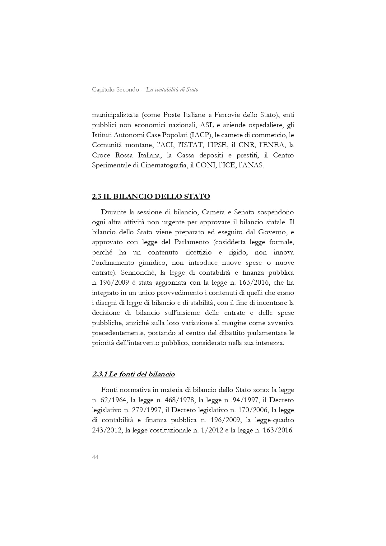 Contabilità per concorsi