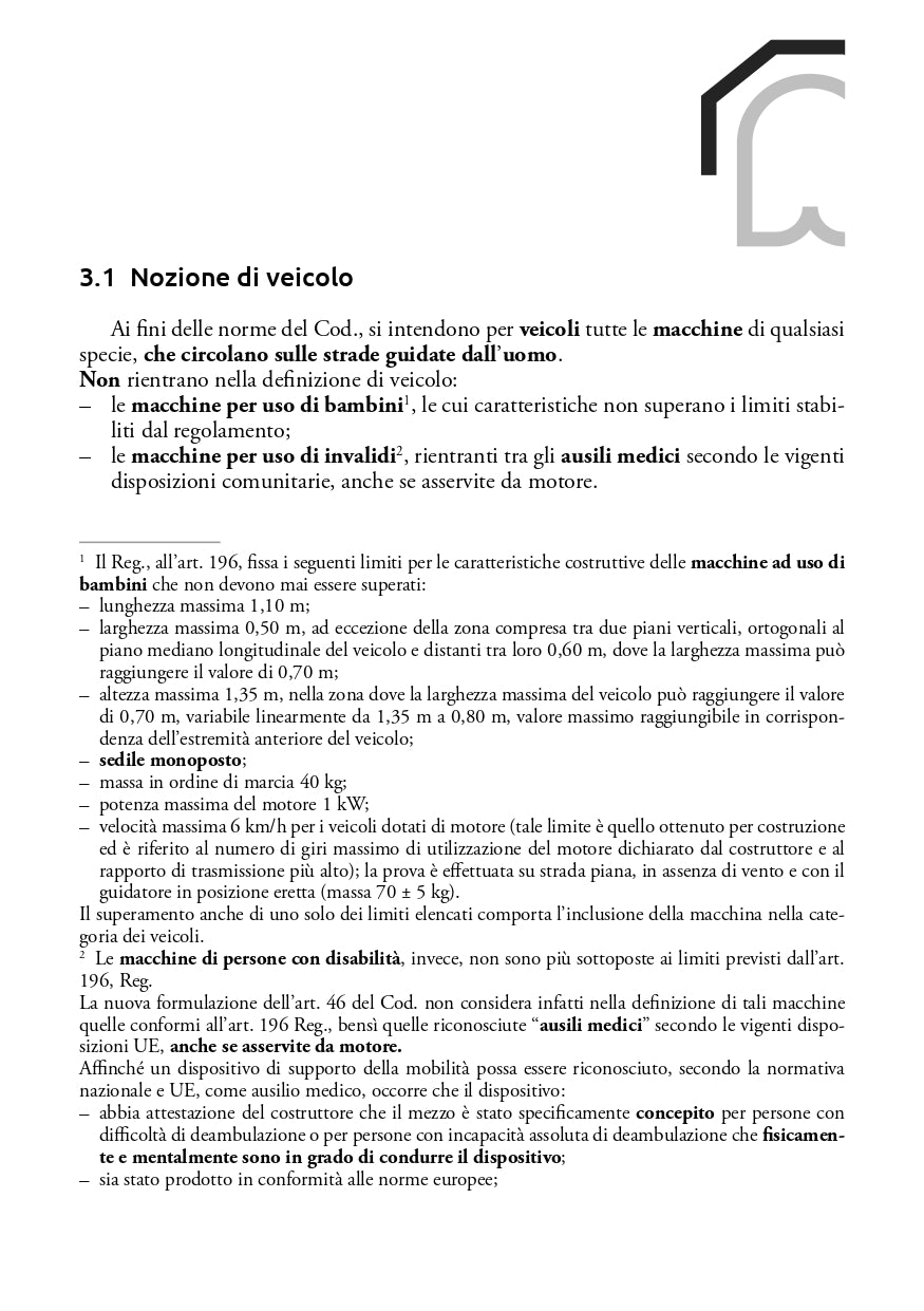 La disciplina della circolazione stradale