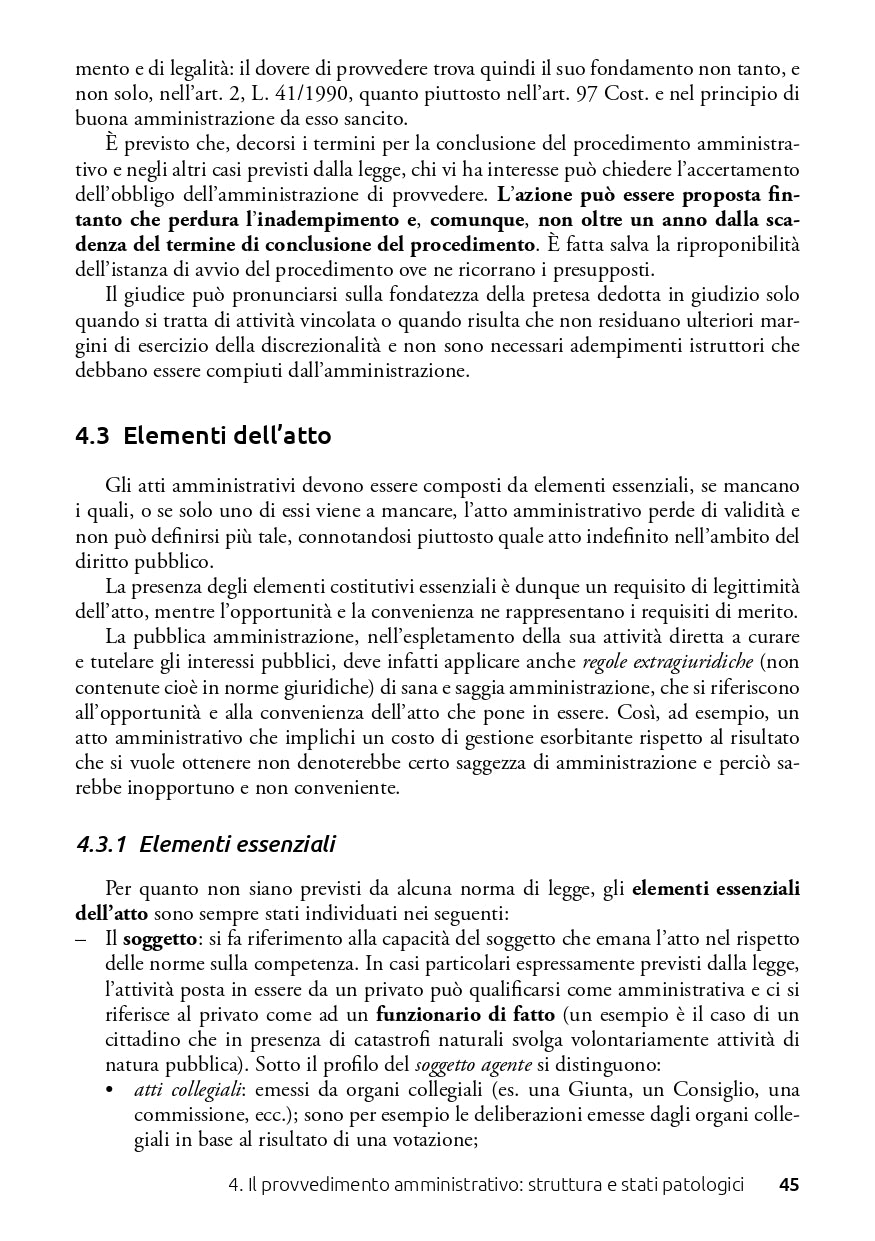 Procedimento amministrativo e tecniche di redazione dell’atto