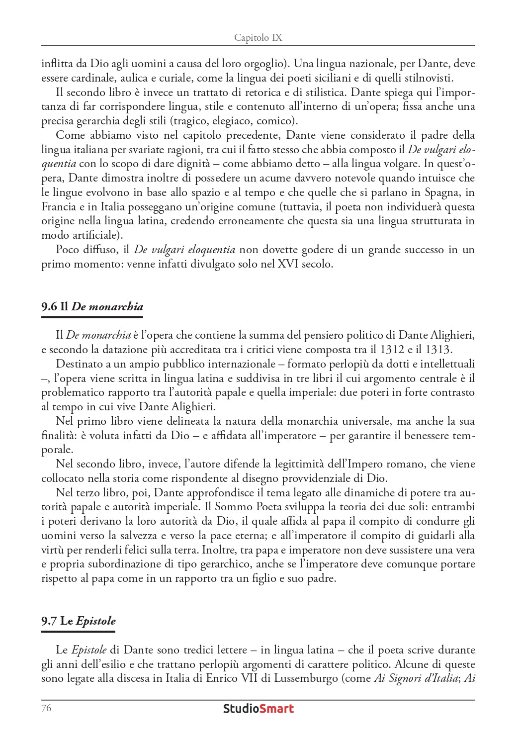Compendio di Letteratura Italiana - Dalle origini al Cinquecento
