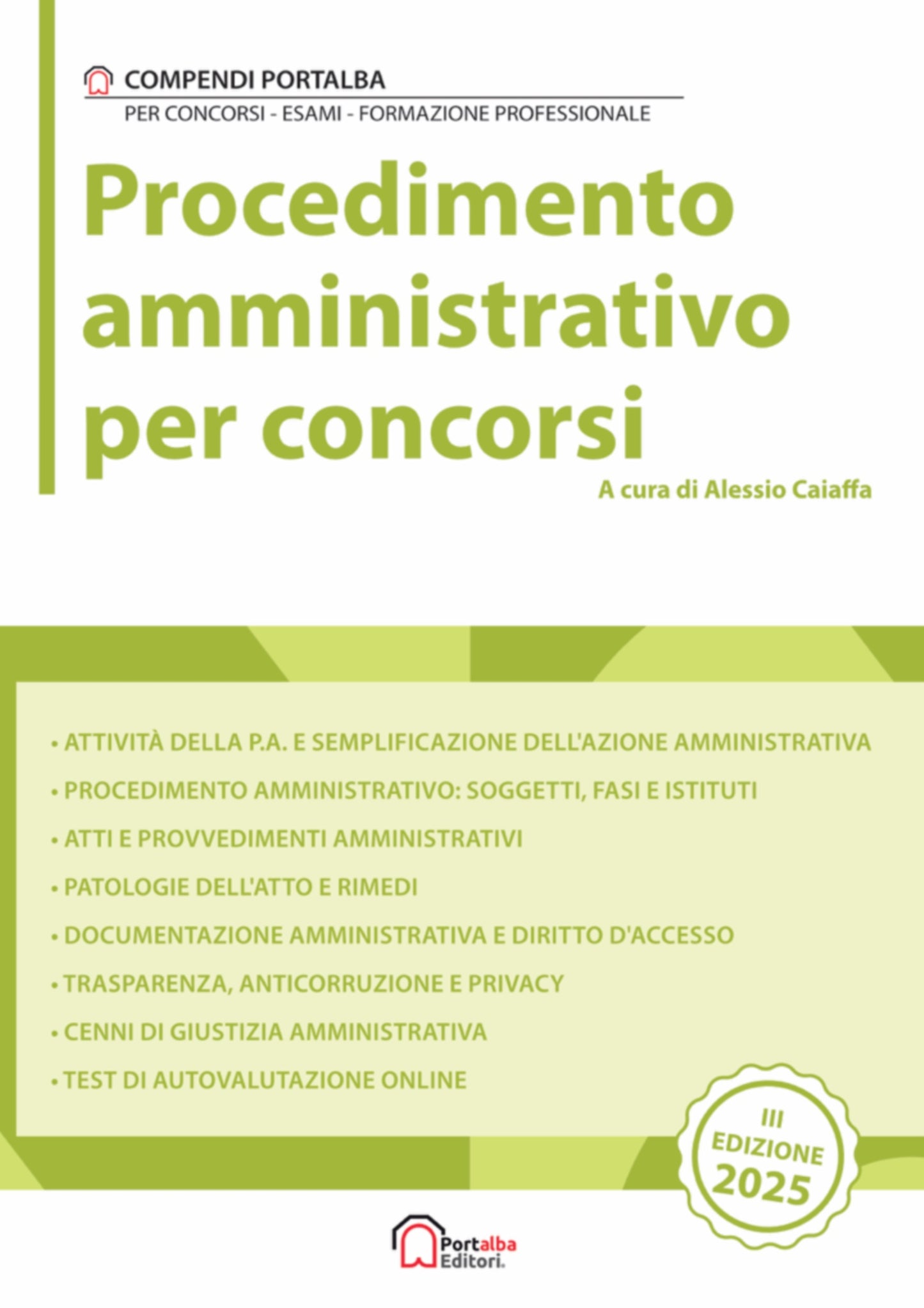 Procedimento amministrativo per concorsi
