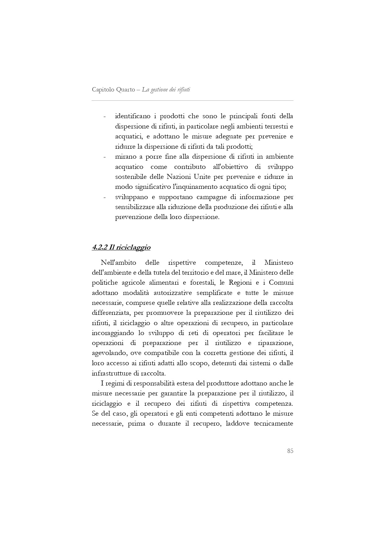 Diritto ambientale per concorsi