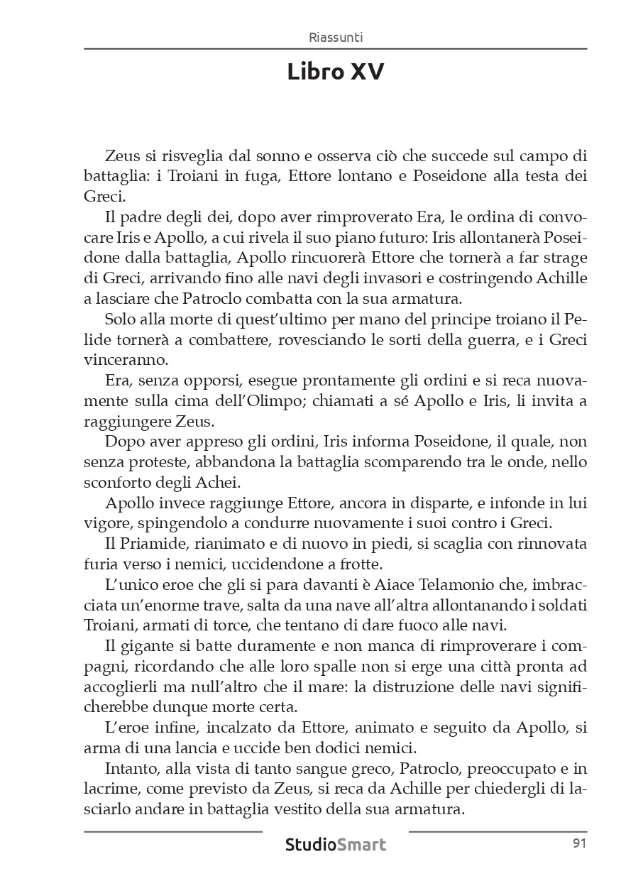 Iliade - Analisi, riassunti e personaggi