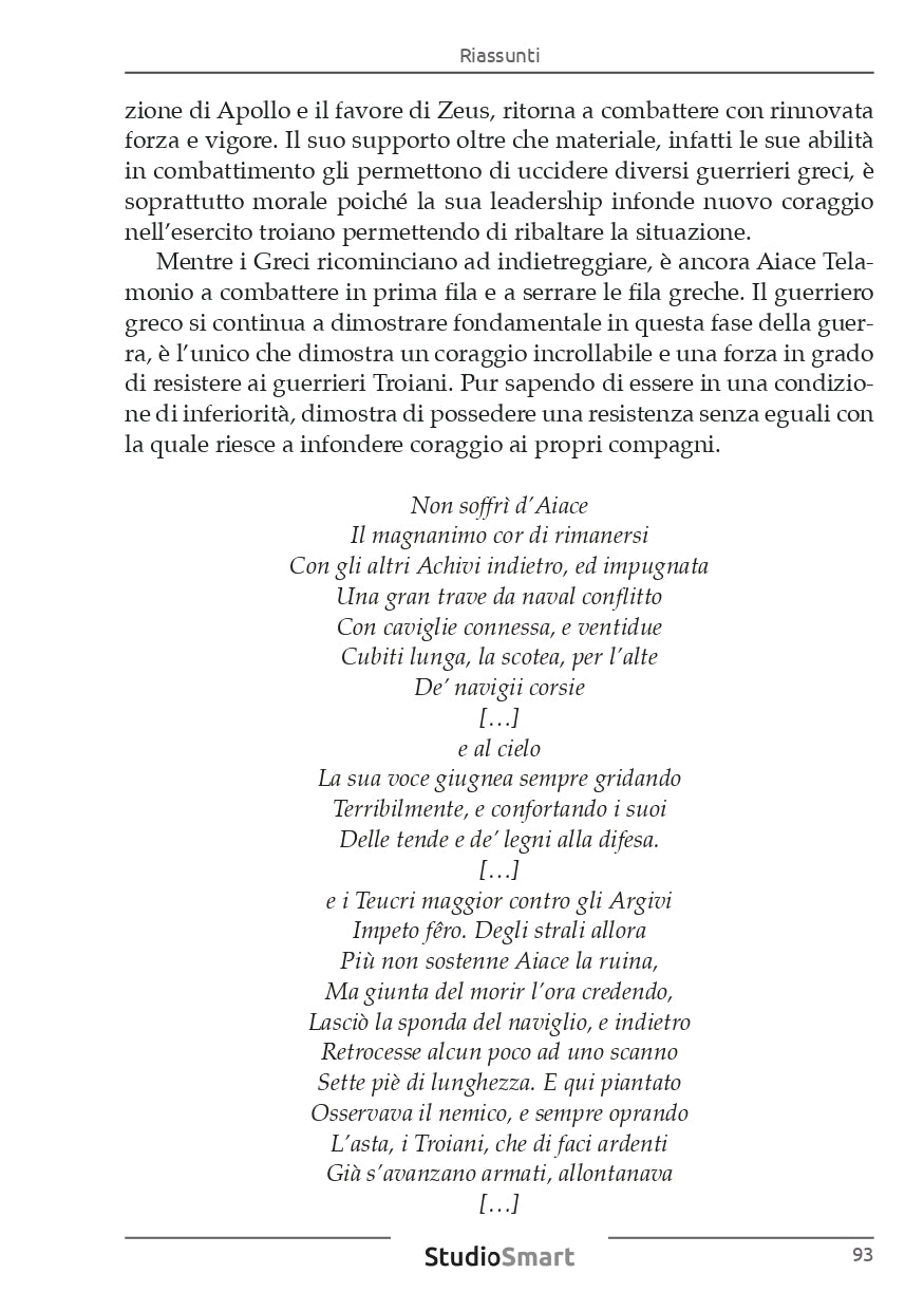 Iliade - Analisi, riassunti e personaggi