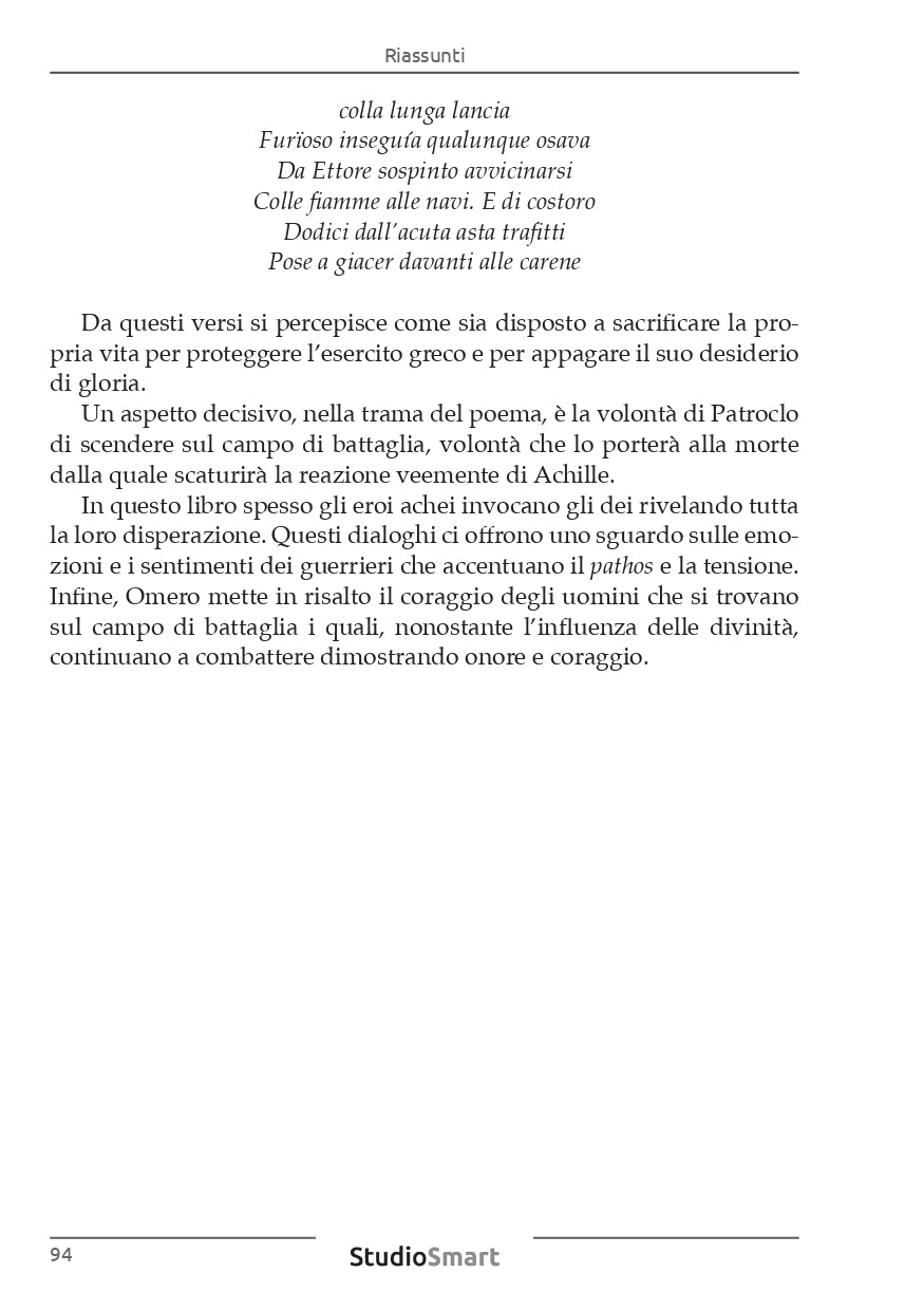 Iliade - Analisi, riassunti e personaggi