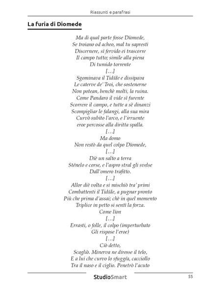 Iliade - Riassunti e parafrasi