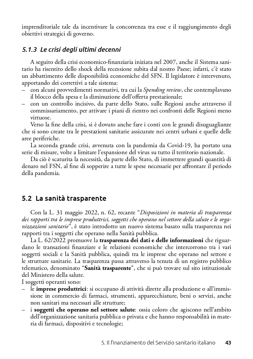 Legislazione Sanitaria