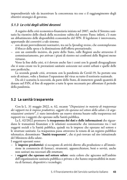 Legislazione Sanitaria