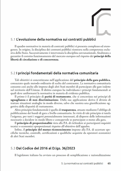 La disciplina dei Contratti Pubblici