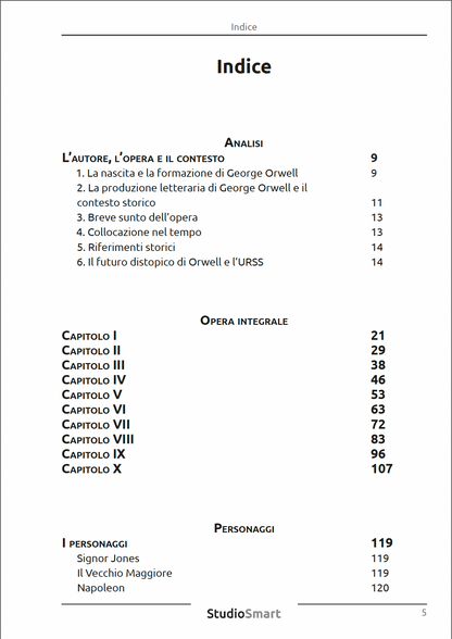 La fattoria degli animali di Orwell