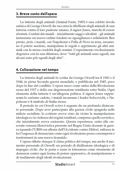 La fattoria degli animali di Orwell