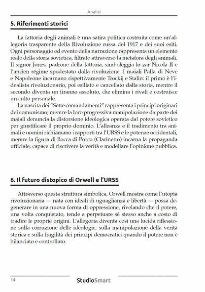 La fattoria degli animali di Orwell