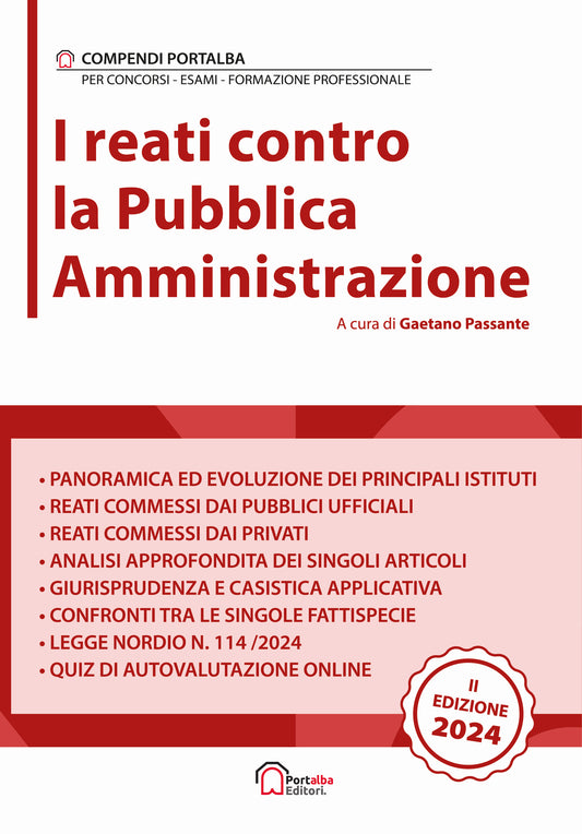 I reati contro la Pubblica Amministrazione