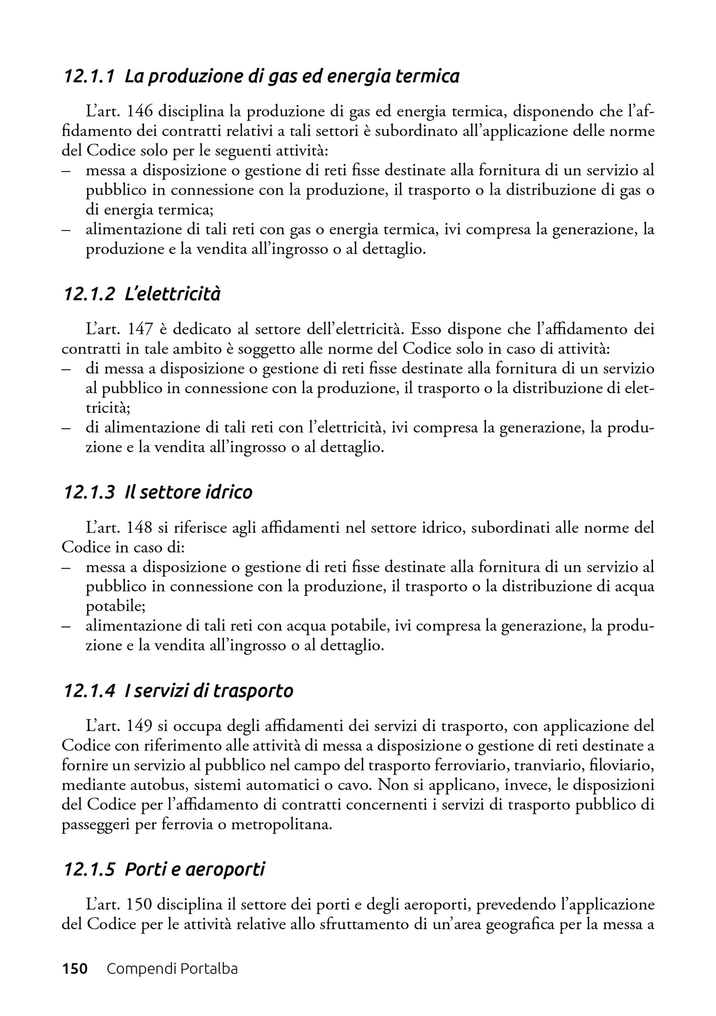 La disciplina dei Contratti Pubblici