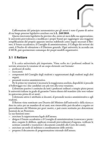 Legislazione universitaria