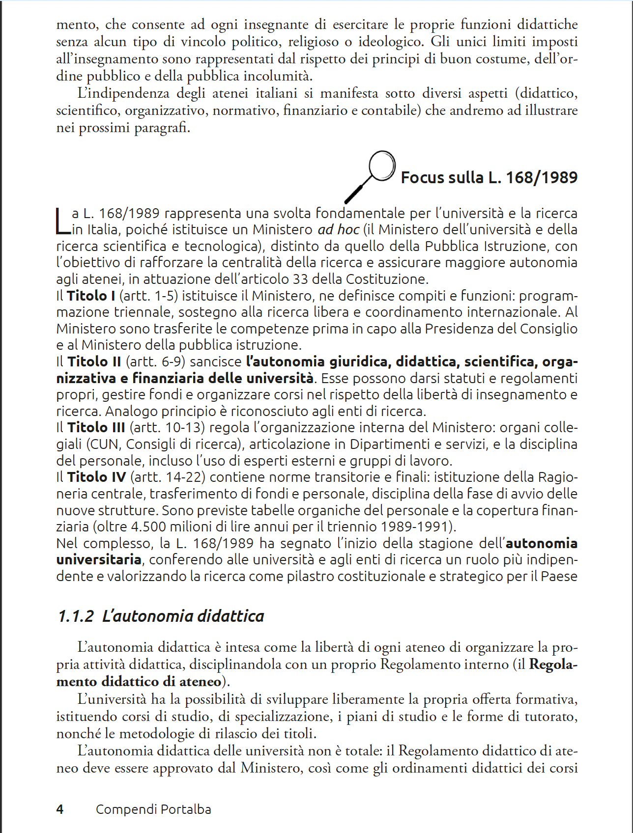 Legislazione Universitaria