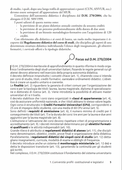 Legislazione Universitaria